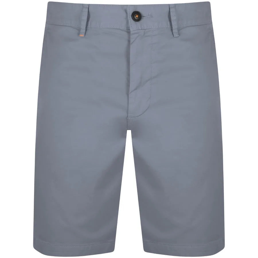 Hugo Boss Orange Chino Slim Fit Shorts BLUE