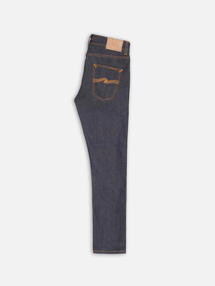 Nudie Jeans Lean Dean Jeans: DRY 16 DIPS (Indigo Blue)