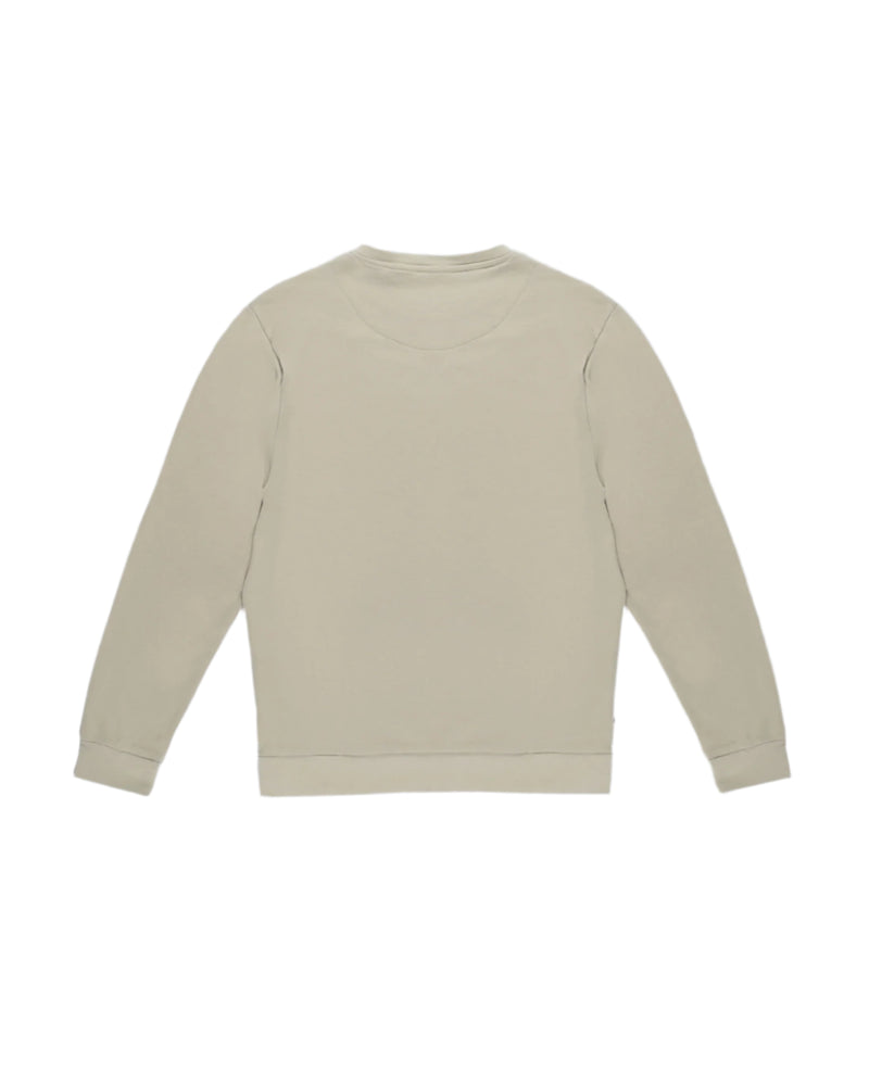 Aquascutum Active Small Logo Sweatshirt: BEIGE