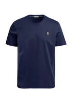 Sandbanks Badge Logo T-Shirt: NAVY