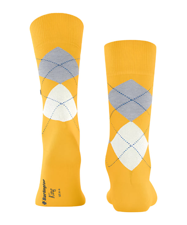 Burlington King Sock: MUSTARD