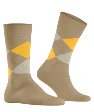 Burlington King Sock: LIGHT BROWN