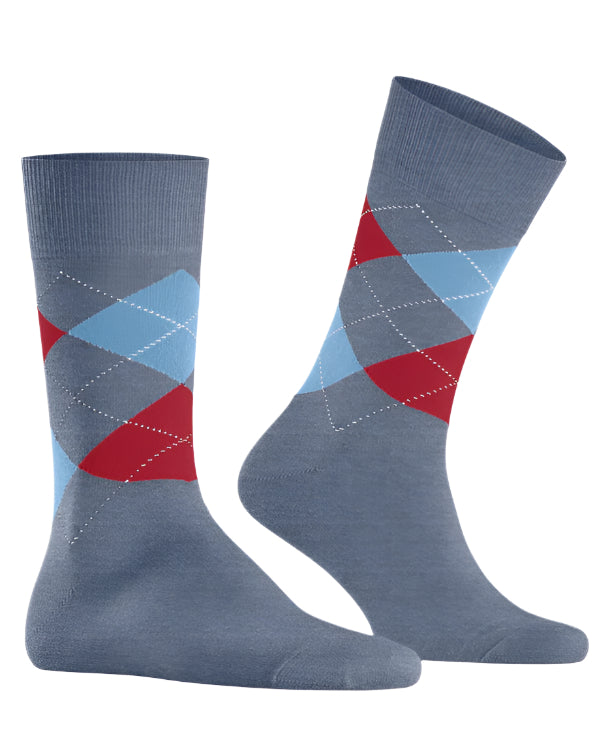 Burlington King Sock: AIRFORCE BLUE