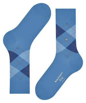 Burlington King Sock: BRIGHT BLUE