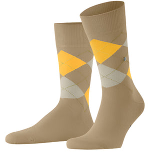 Burlington King Sock: LIGHT BROWN