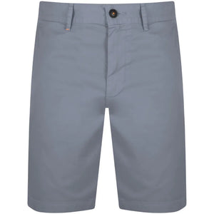 Hugo Boss Orange Chino Slim Fit Shorts: BLUE