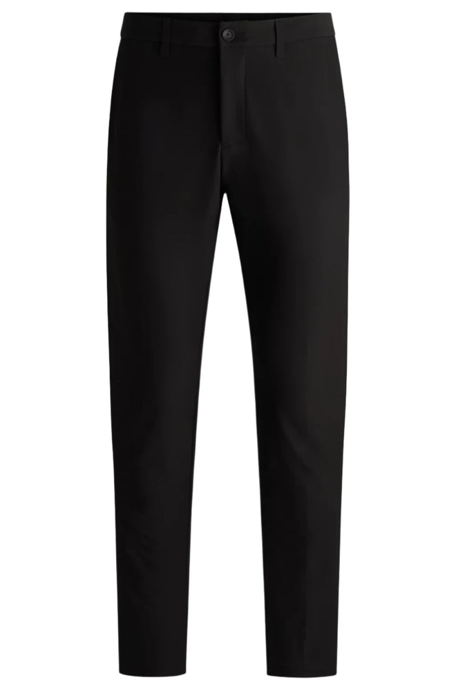 Hugo Boss Orange Tapered Chino Trouser: BLACK