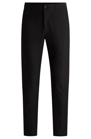 Hugo Boss Orange Tapered Chino Trouser: BLACK