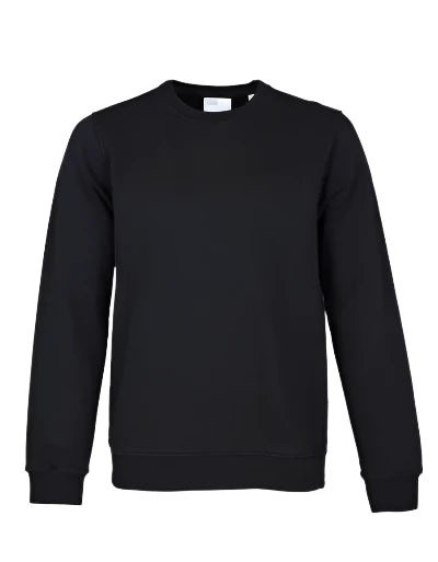 Colorful Standard Classic Sweatshirt: DEEP BLACK (Black)