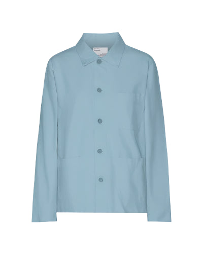 Colorful Standard Workwear Jacket: SEASIDE BLUE (Sea Blue)