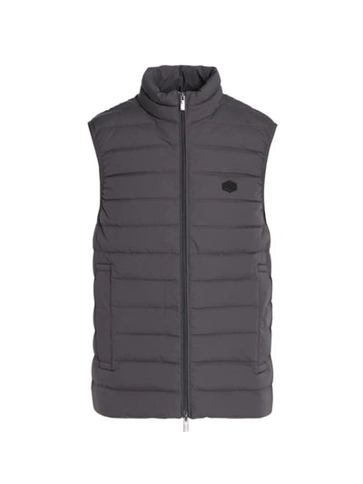 Emporio Armani Down Gilet: DARK GREY