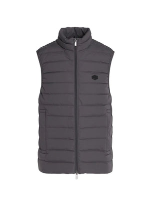 Emporio Armani Down Gilet: DARK GREY