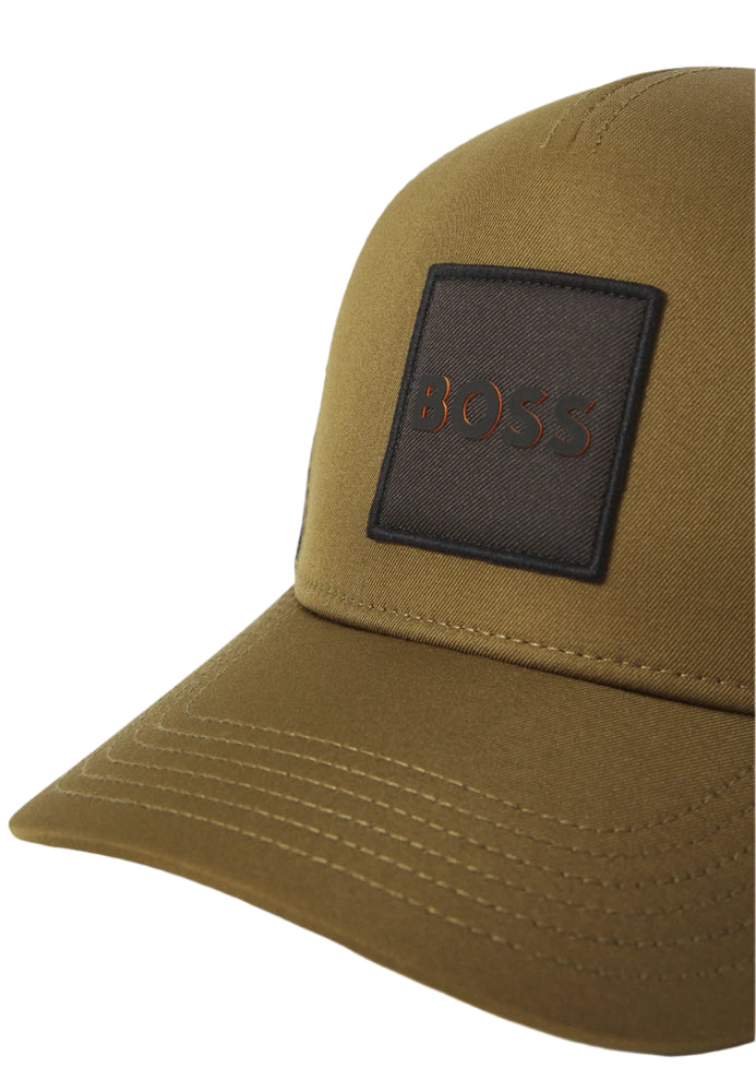 Hugo Boss Orange Elliot-PL Cap: OPEN GREEN