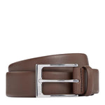 Hugo Boss Orange Evan Belt: DARK BROWN