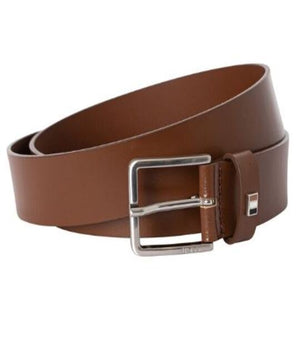 Hugo Boss Orange Ther Flag-E Belt: MEDIUM BROWN