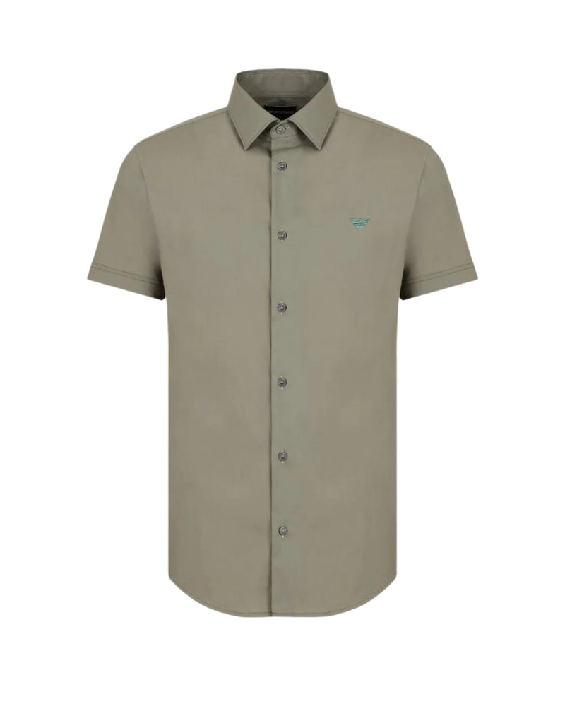 Emporio Armani Essentials S/S Shirt: GREEN