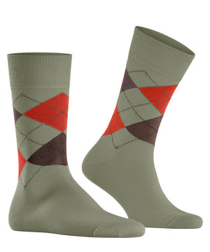 Burlington King Sock: GREEN MIST