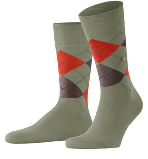 Burlington King Sock: GREEN MIST