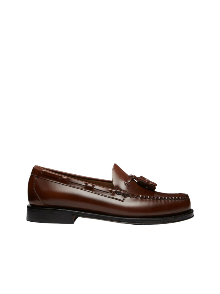 G.H Bass Larkin Tassel Loafer: MID BROWN