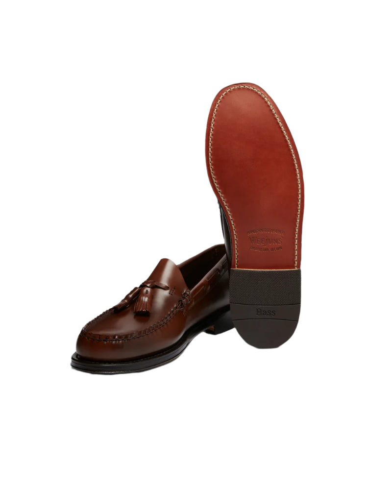 G.H Bass Larkin Tassel Loafer: MID BROWN