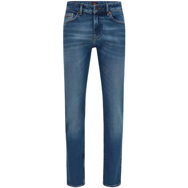 Hugo Boss Orange Delaware Jean: MEDIUM BLUE