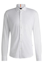 Hugo Boss Orange Mysoft Shirt: WHITE