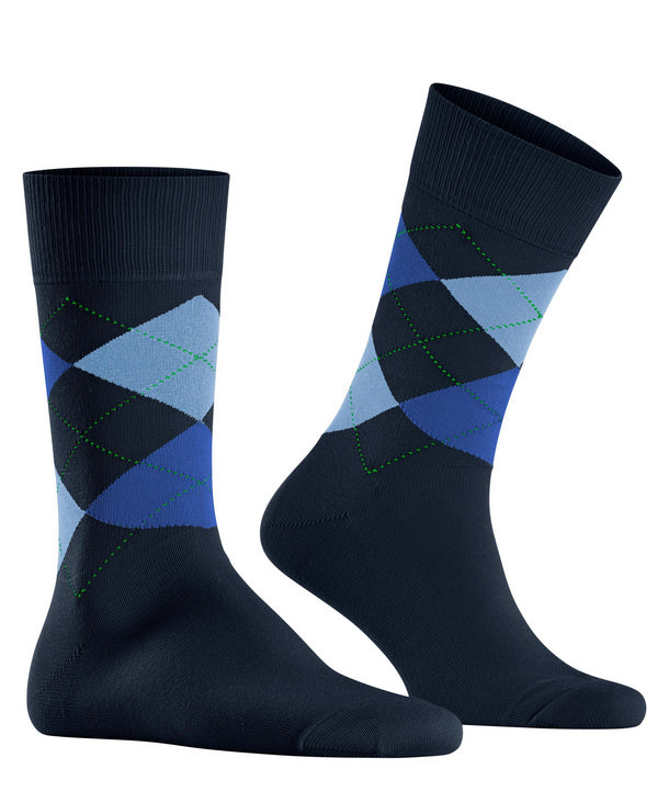 Burlington King Sock: AIRFORCE BLUE