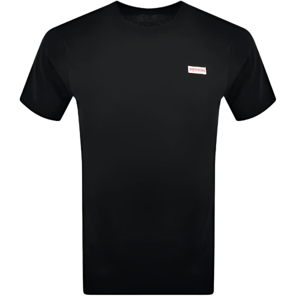 True Religion OG Label T-Shirt: JET BLACK