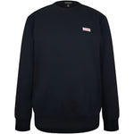 True Religion OG Label Crewneck Sweatshirt: JET BLACK