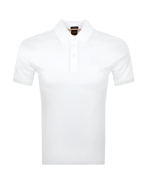 Hugo Boss Orange Passertip Polo Shirt: NATURAL