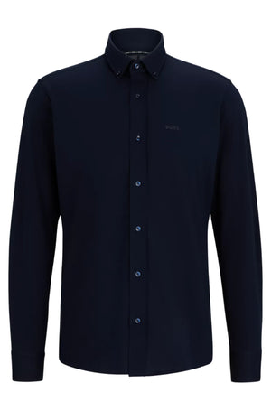 Hugo Boss Orange Rickert L/S Shirt: DARK BLUE