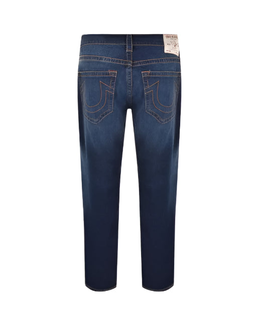 True Religion Rocco SN No Flap Relaxed Skinny Jean: DAMON DARK WASH (Dark Worn)