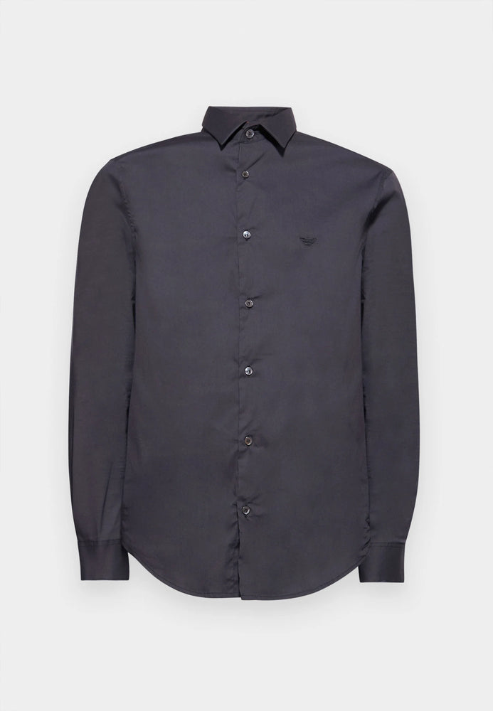 Emporio Armani Essentials L/S Shirt: DARK GREY