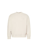 Emporio Armani Crewneck Logo Sweatshirt: BEIGE