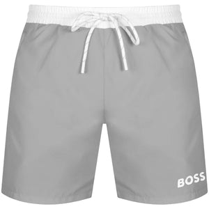 Hugo Boss Orange Starfish Swim Short: SILVER