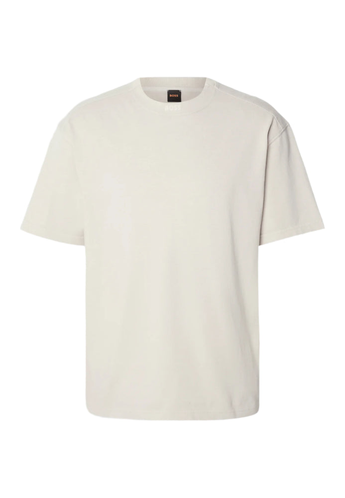 Hugo Boss Orange Te_Dye T-Shirt: LIGHT BEIGE