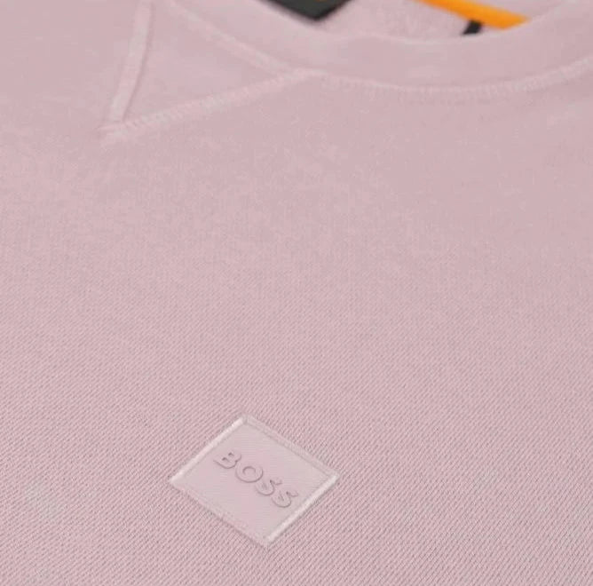 Hugo Boss Orange Westart Sweatshirt: MAUVE