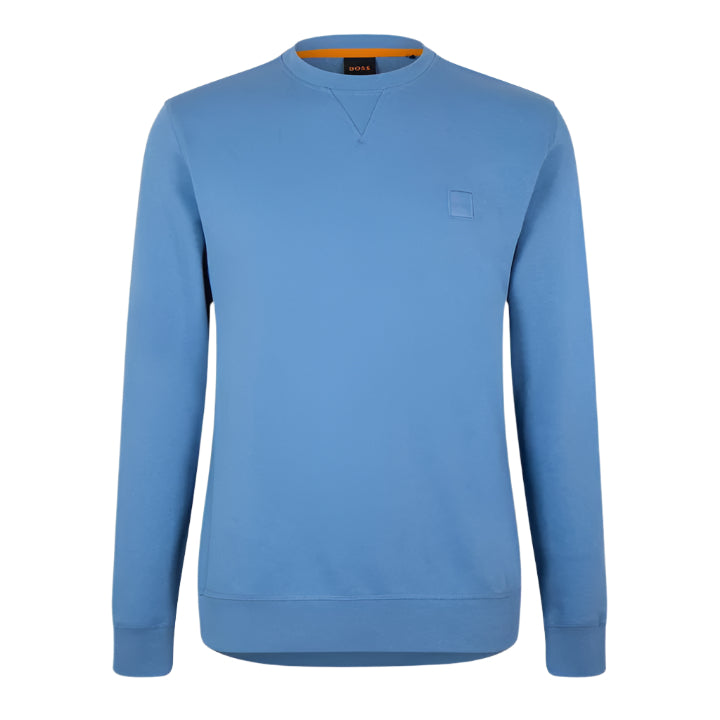 Hugo Boss Orange Westart Sweatshirt: PASTEL BLUE