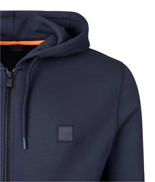 Hugo Boss Orange Zetalky Hoodie: NAVY