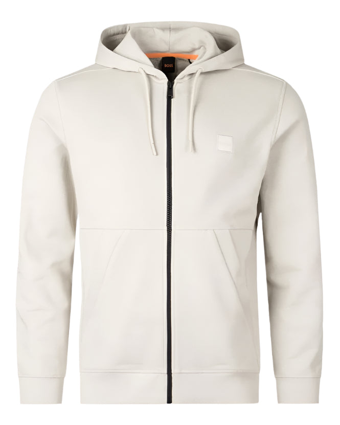 Hugo Boss Orange Zetalky Hoodie: LIGHT BEIGE