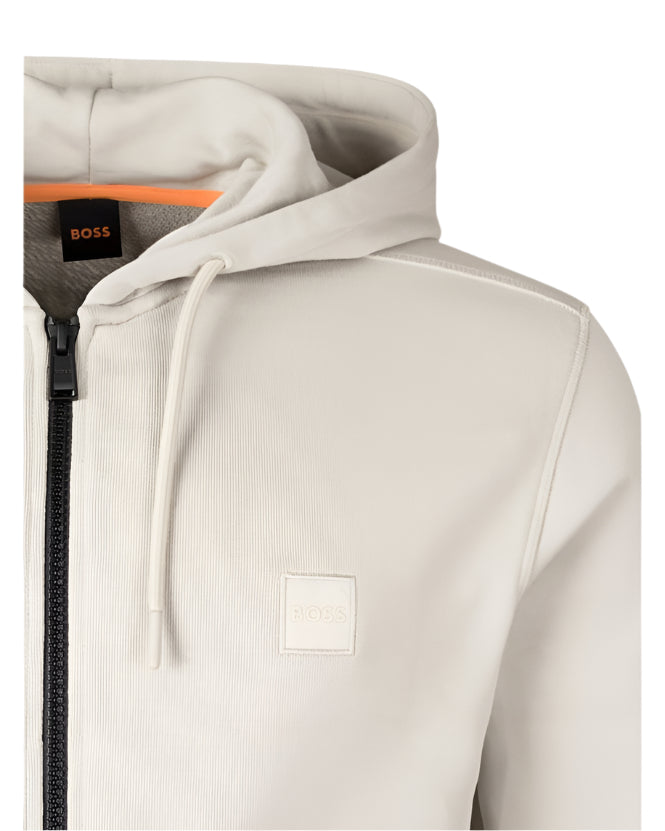 Hugo Boss Orange Zetalky Hoodie: LIGHT BEIGE