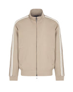 Emporio Armani Zip Up Sweatshirt: DARK BEIGE