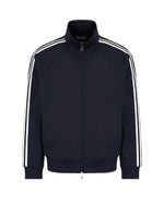 Emporio Armani Zip Up Sweatshirt: NAVY